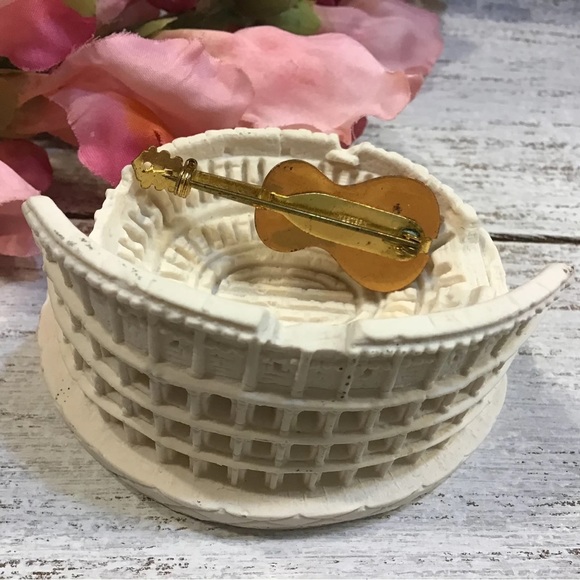 Vintage Western Germany Violin Brooch - Picture 7 of 16